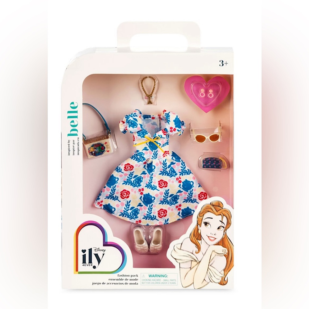 Belle Inspired Disney ily 4EVER Doll Fashion Pack, Beauty and the Beast